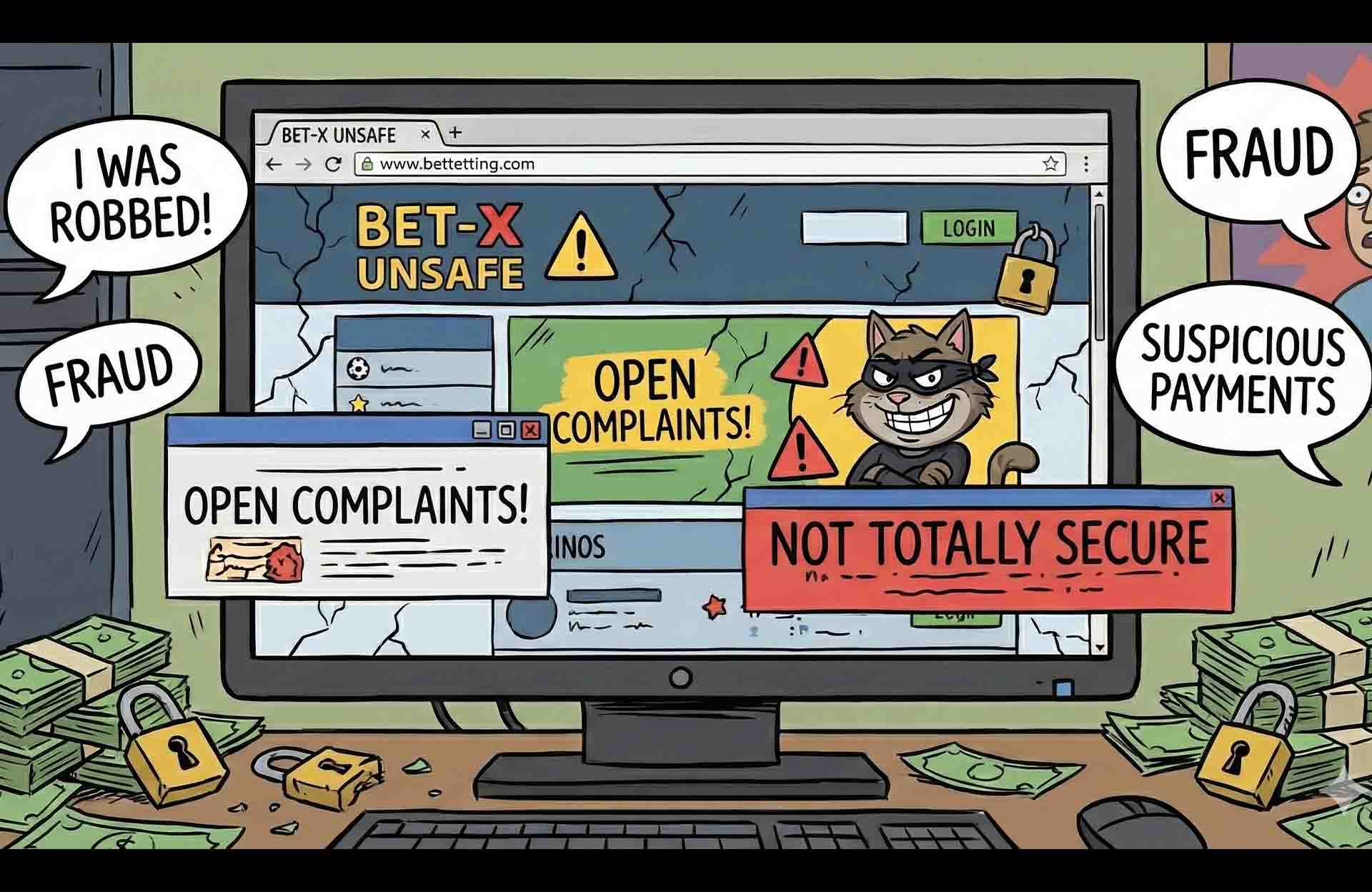 Verify that the activity is unlawful