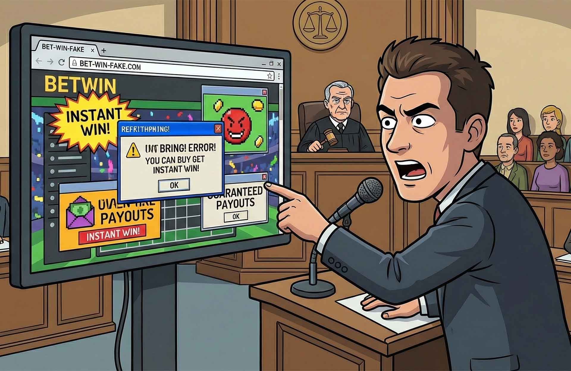 Report the matter at the federal level