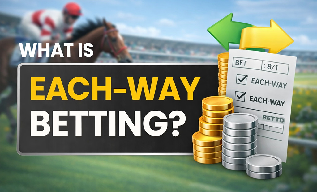 What is each-way betting? Win and place bet explained