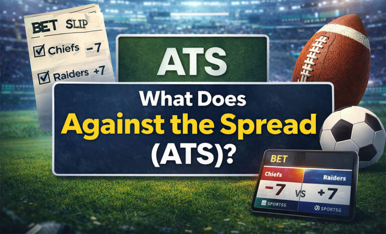 Against the Spread (ATS) explained with betting example and point spread illustration