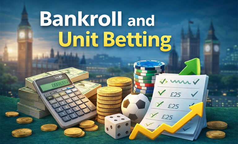 Bankroll and Unit Betting strategy showing bankroll management and unit staking example