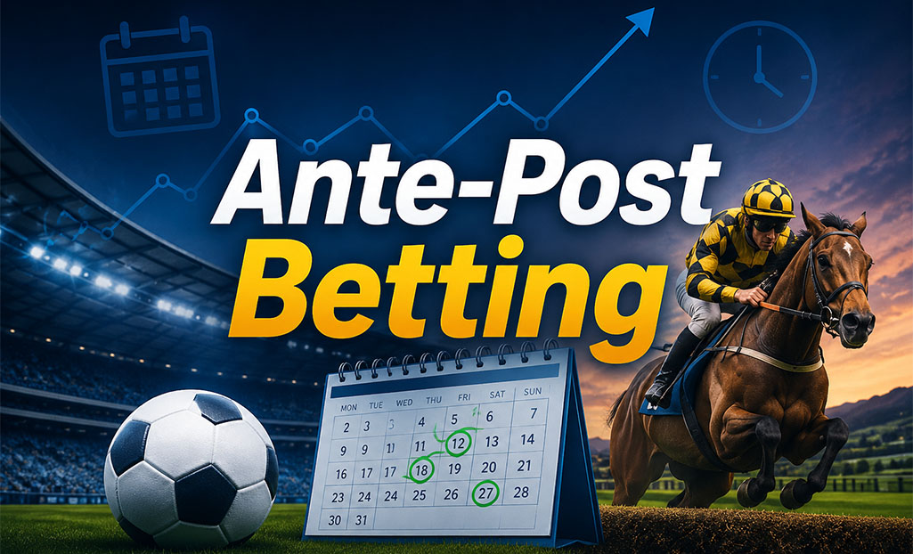 Ante-post betting football and horse racing