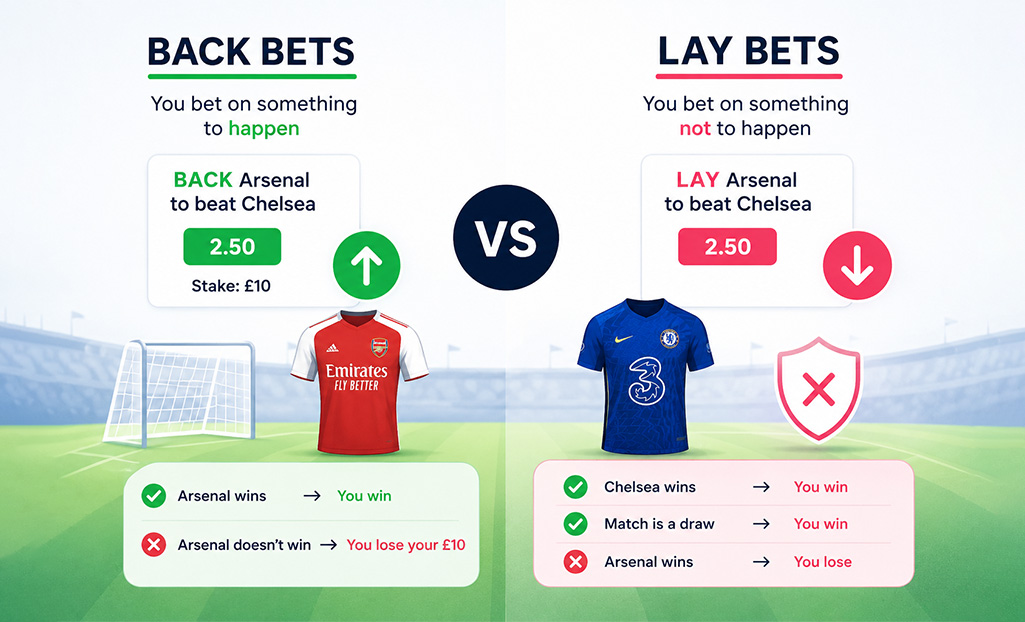Back bets vs lay bets explained